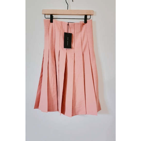 Zara Box Pleat Skirt - Picture 7 of 10